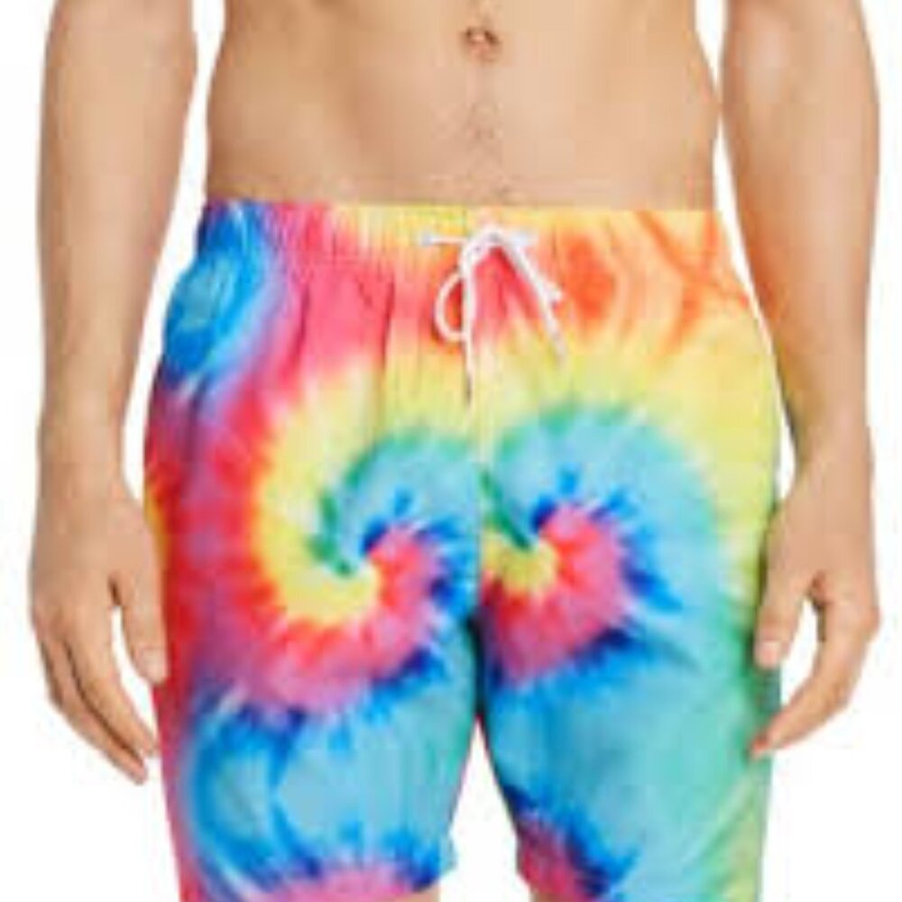 BOARDIES  Mens Tie-Dye Swim Trunks